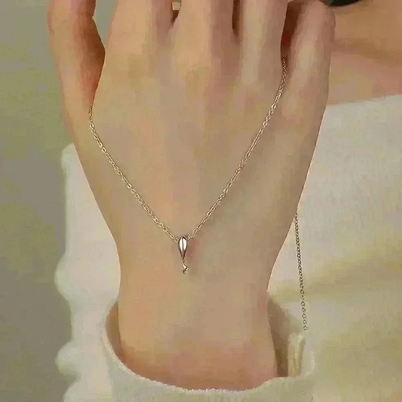 Sterling Silver 925 Delicate Dainty Small Penguin Pendant Necklace - Picture 4 of 5